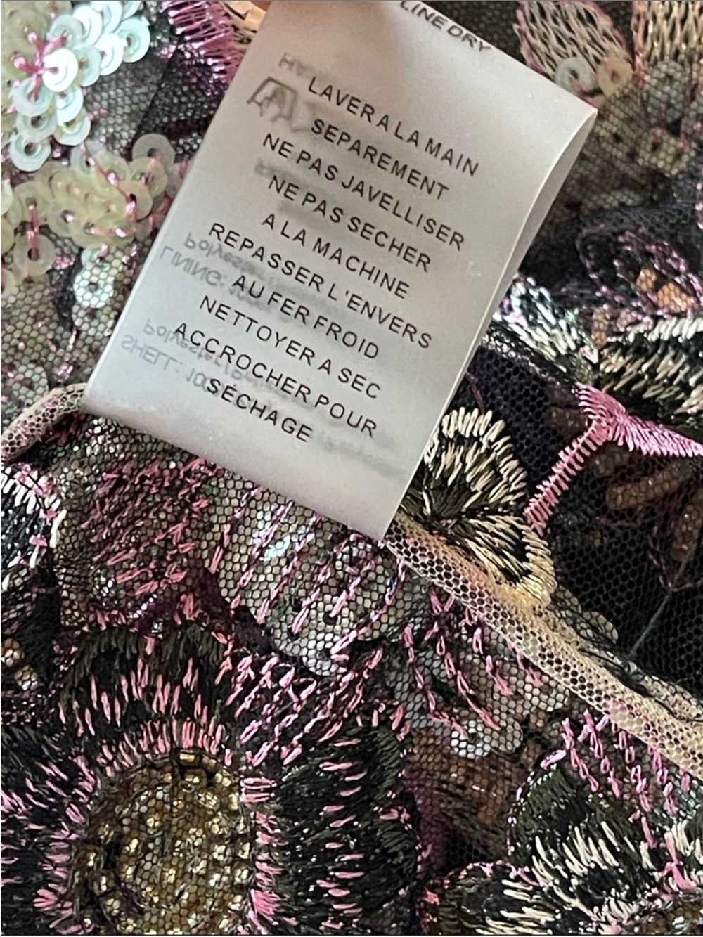 ✨NEW✨SAU LEE Goldie Dress Maxi Gown
Long Sleeve Beaded Floral - Picture 13 of 15